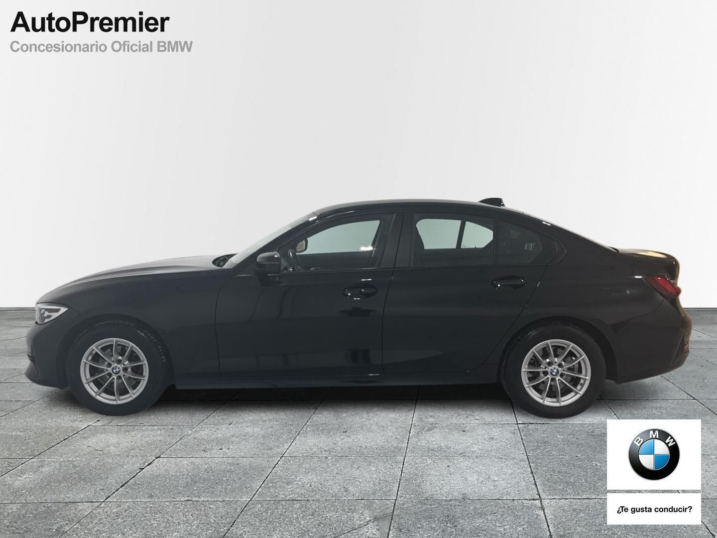BMW Serie 3 318d color Negro. Año 2022. 110KW(150CV). Diésel. En concesionario Auto Premier, S.A. - MADRID de Madrid