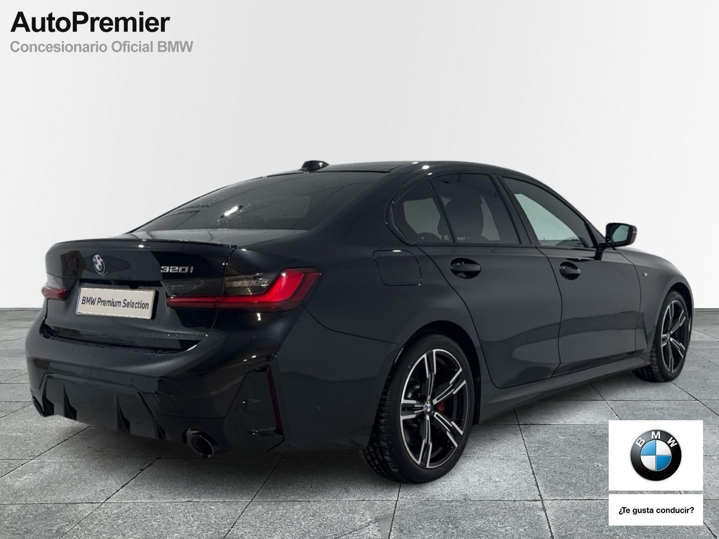 Bmw Serie 3 320i color Negro. Año 2025. 135KW(184CV). Gasolina. En concesionario Auto Premier, S.A. - MADRID de Madrid
