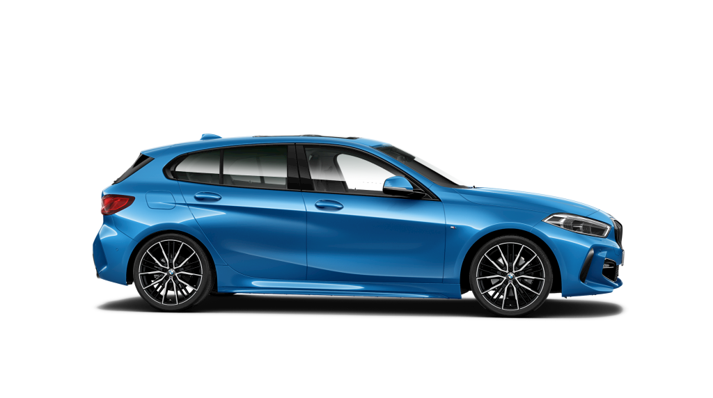 BMW Serie 1 118d color Azul. Año 2021. 110KW(150CV). Diésel. En concesionario Auto Premier, S.A. - MADRID de Madrid