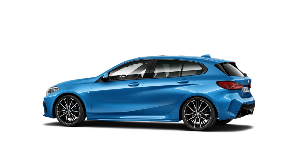 BMW Serie 1 118d color Azul. Año 2021. 110KW(150CV). Diésel. En concesionario Auto Premier, S.A. - MADRID de Madrid