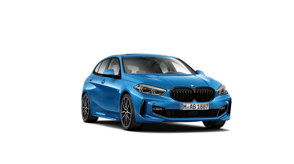 BMW Serie 1 118d color Azul. Año 2021. 110KW(150CV). Diésel. En concesionario Auto Premier, S.A. - MADRID de Madrid