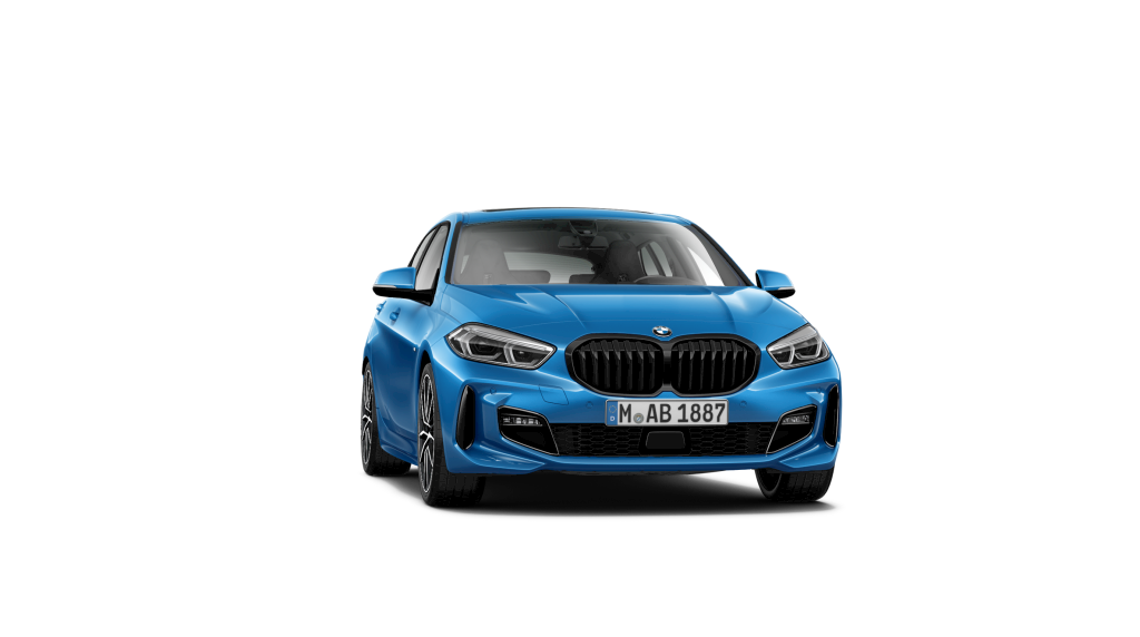 BMW Serie 1 118d color Azul. Año 2021. 110KW(150CV). Diésel. En concesionario Auto Premier, S.A. - MADRID de Madrid