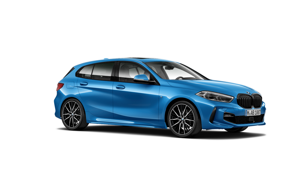 BMW Serie 1 118d color Azul. Año 2021. 110KW(150CV). Diésel. En concesionario Auto Premier, S.A. - MADRID de Madrid