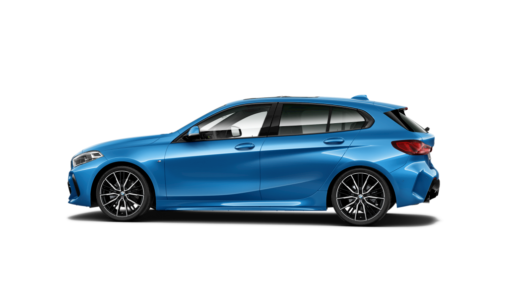 BMW Serie 1 118d color Azul. Año 2021. 110KW(150CV). Diésel. En concesionario Auto Premier, S.A. - MADRID de Madrid