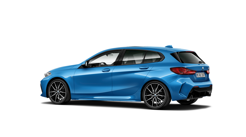 BMW Serie 1 118d color Azul. Año 2021. 110KW(150CV). Diésel. En concesionario Auto Premier, S.A. - MADRID de Madrid