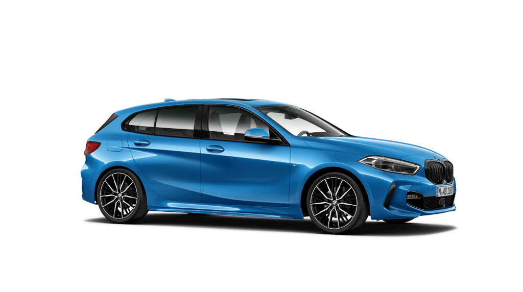 BMW Serie 1 118d color Azul. Año 2021. 110KW(150CV). Diésel. En concesionario Auto Premier, S.A. - MADRID de Madrid