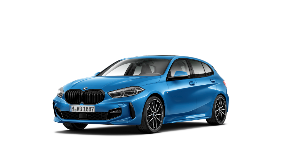 BMW Serie 1 118d color Azul. Año 2021. 110KW(150CV). Diésel. En concesionario Auto Premier, S.A. - MADRID de Madrid