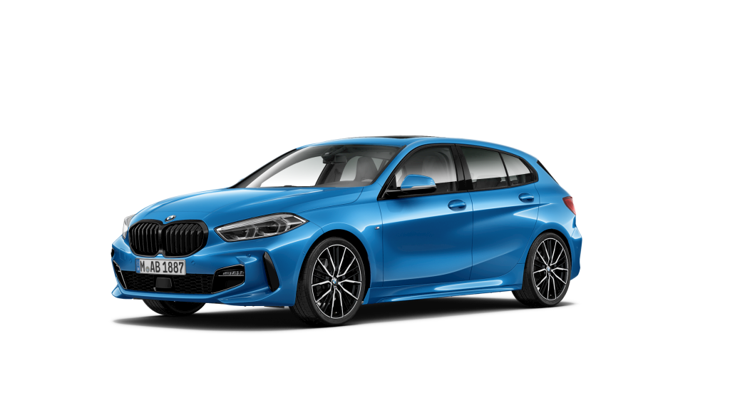 BMW Serie 1 118d color Azul. Año 2021. 110KW(150CV). Diésel. En concesionario Auto Premier, S.A. - MADRID de Madrid