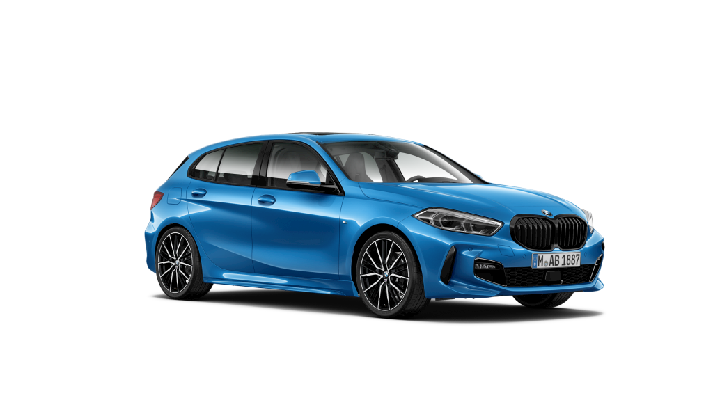 BMW Serie 1 118d color Azul. Año 2021. 110KW(150CV). Diésel. En concesionario Auto Premier, S.A. - MADRID de Madrid