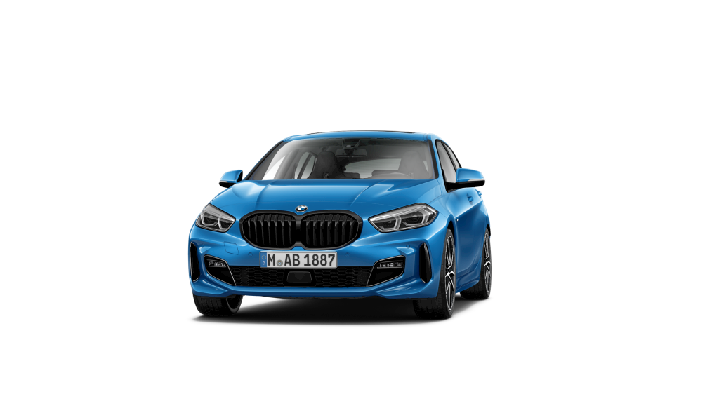 BMW Serie 1 118d color Azul. Año 2021. 110KW(150CV). Diésel. En concesionario Auto Premier, S.A. - MADRID de Madrid