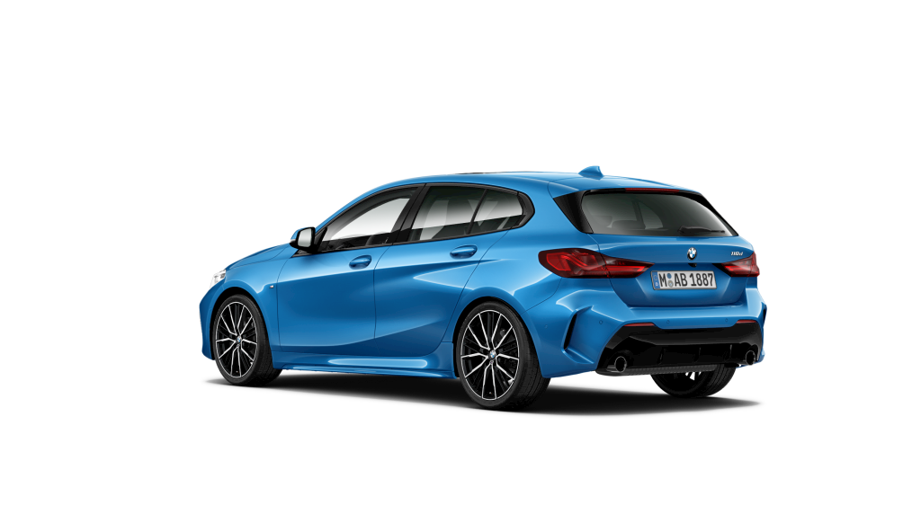 BMW Serie 1 118d color Azul. Año 2021. 110KW(150CV). Diésel. En concesionario Auto Premier, S.A. - MADRID de Madrid