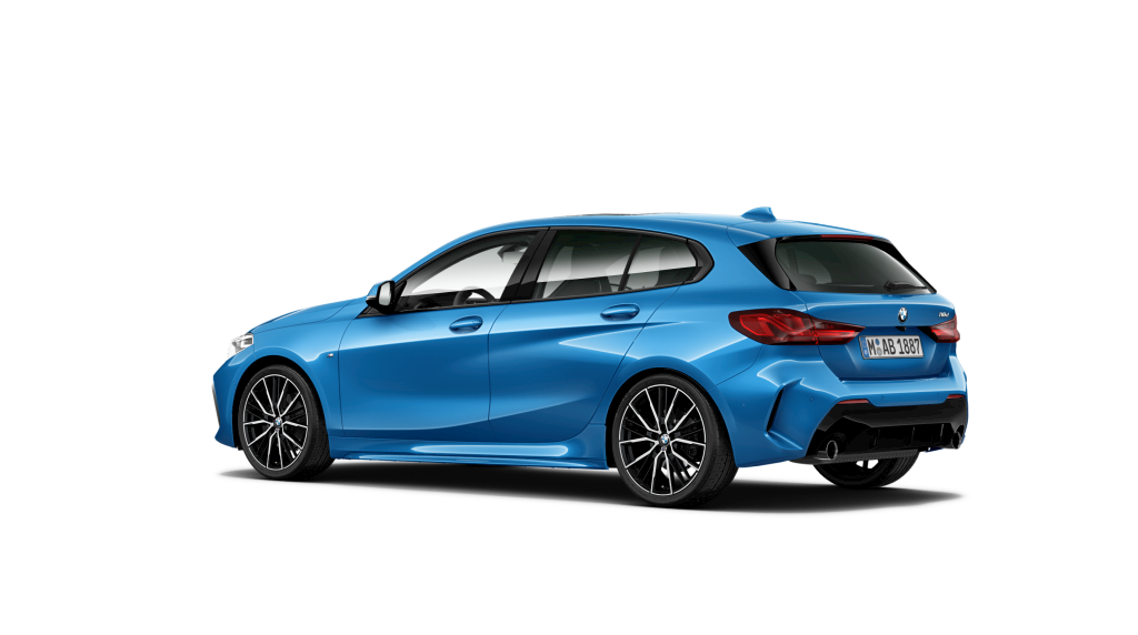 BMW Serie 1 118d color Azul. Año 2021. 110KW(150CV). Diésel. En concesionario Auto Premier, S.A. - MADRID de Madrid