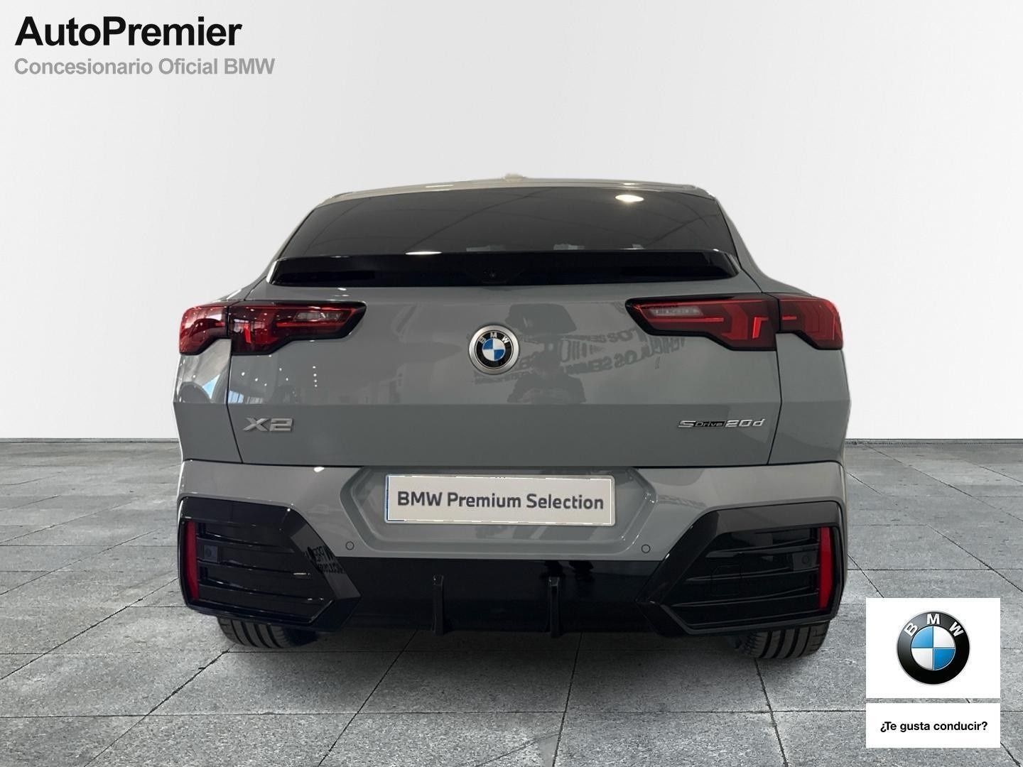 BMW X2 sDrive20d color Gris. Año 2025. 120KW(163CV). Diésel. En concesionario Auto Premier, S.A. - MADRID de Madrid