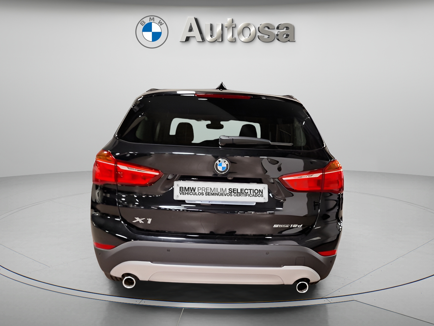 BMW X1 sDrive18d color Negro. Año 2021. 110KW(150CV). Diésel. En concesionario Automóviles Oviedo S.A. de Asturias