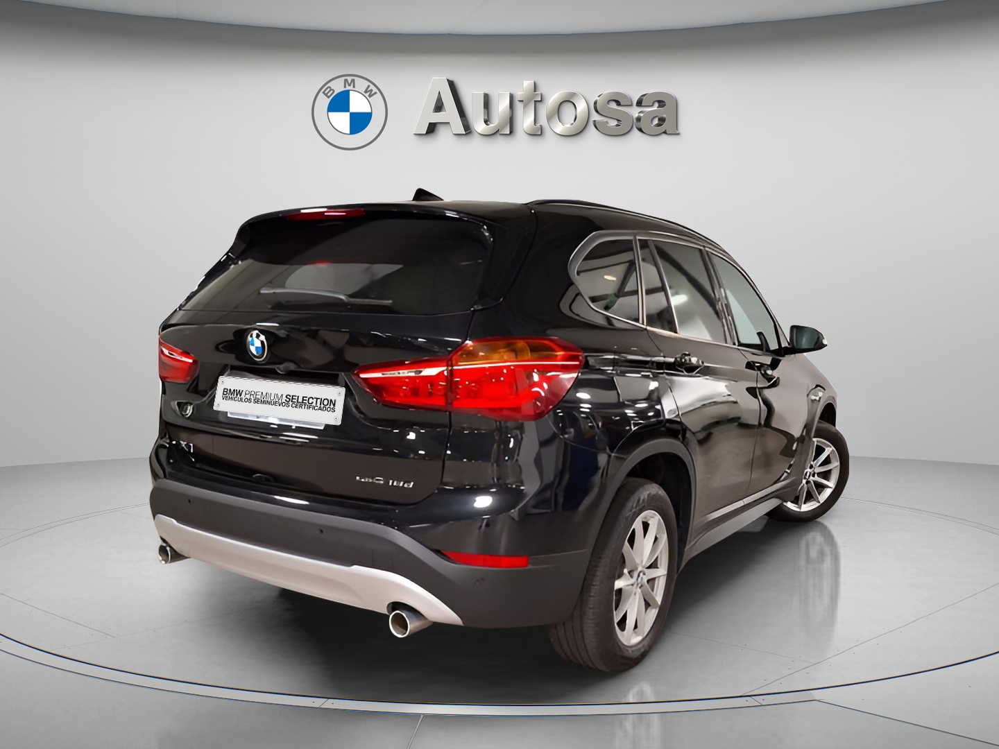 BMW X1 sDrive18d color Negro. Año 2021. 110KW(150CV). Diésel. En concesionario Automóviles Oviedo S.A. de Asturias