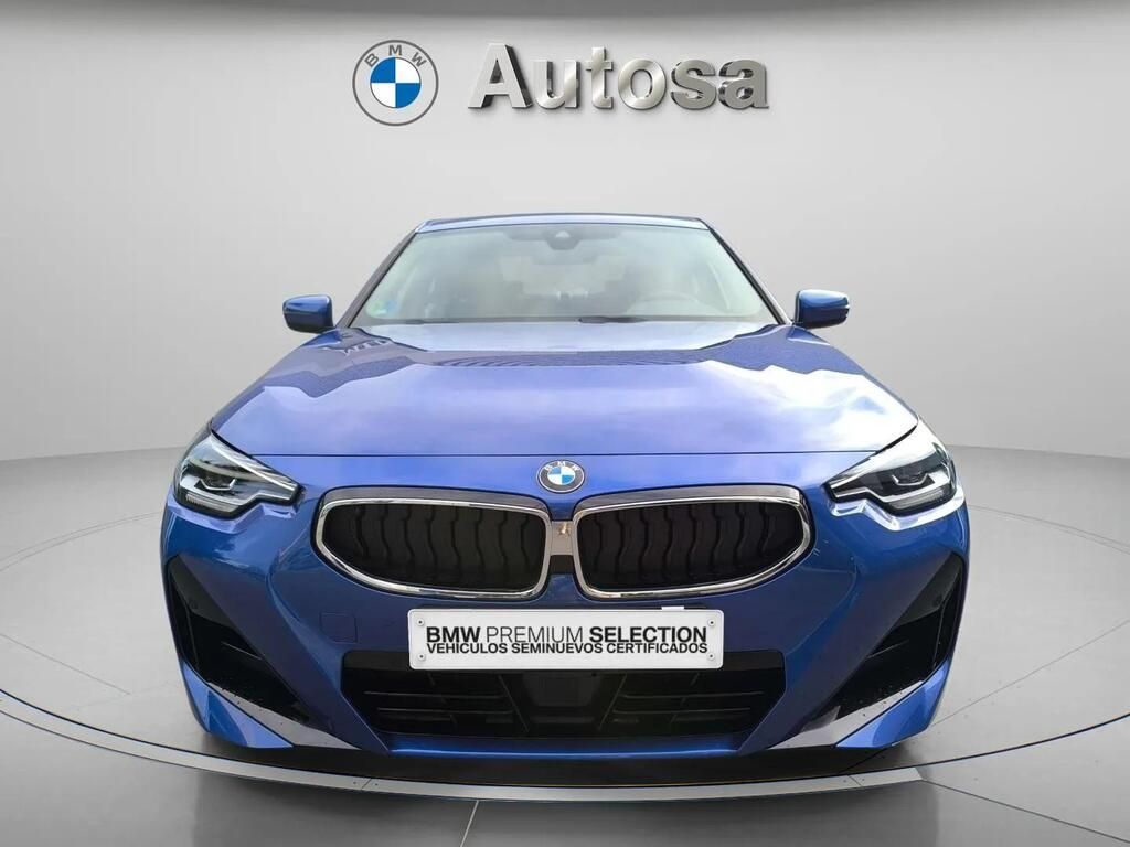 Fotos de BMW Serie 2 220d Coupe color Azul. Año 2022. 140KW(190CV). Diésel. En concesionario Automóviles Oviedo S.A. de Asturias