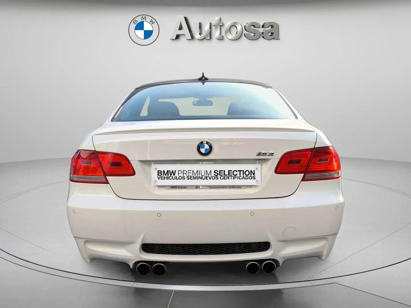 BMW M M3 Coupe color Blanco. Año 2008. 309KW(420CV). Gasolina. En concesionario Automóviles Oviedo S.A. de Asturias