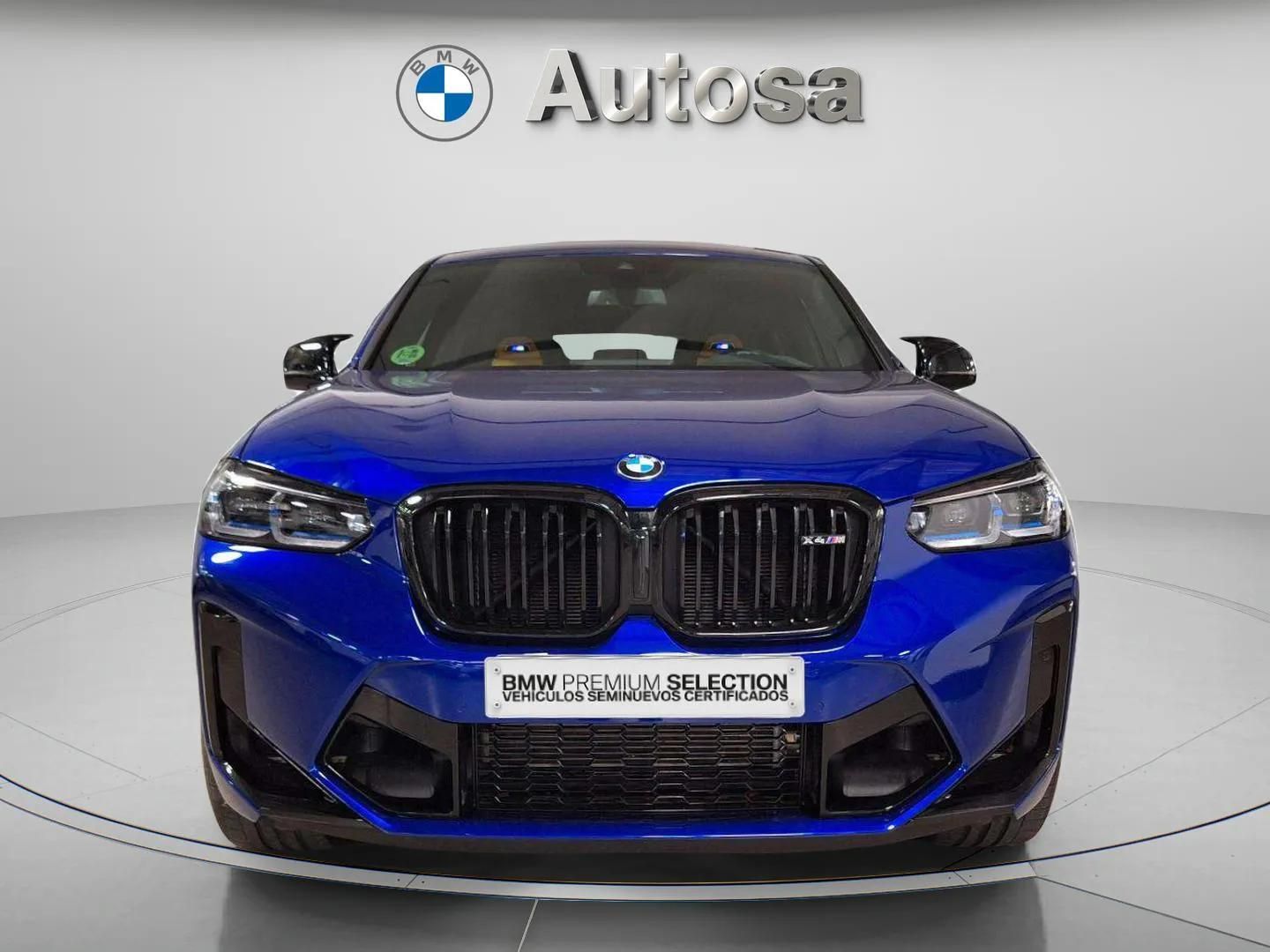 Fotos de BMW M X4 M color Azul. Año 2022. 353KW(480CV). Gasolina. En concesionario Automóviles Oviedo S.A. de Asturias