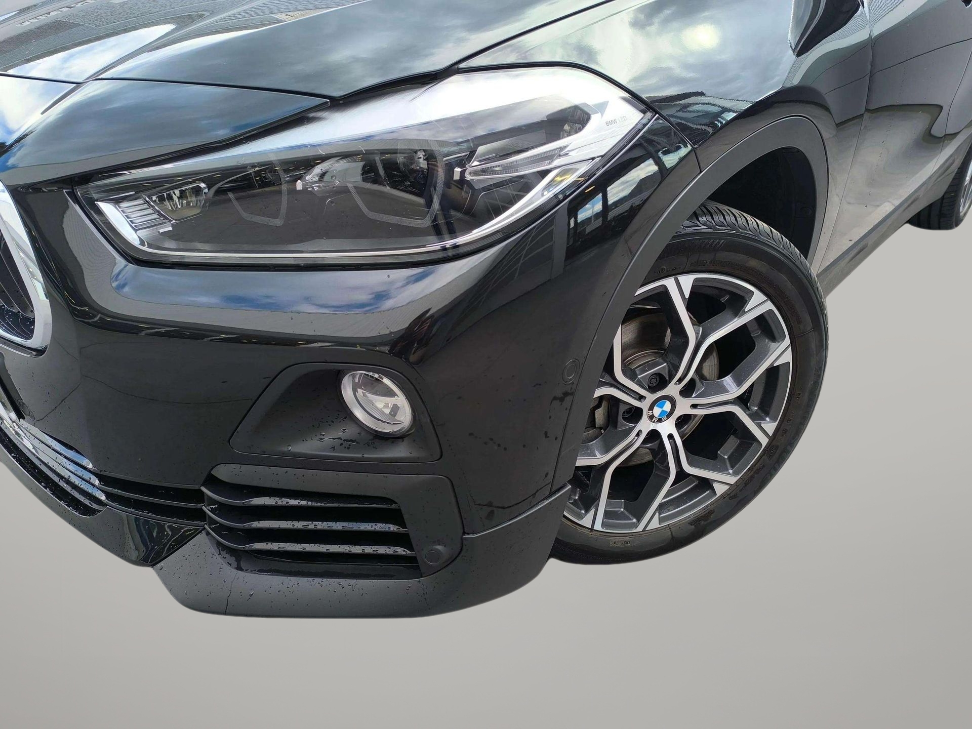 BMW X2 sDrive18d color Negro. Año 2020. 110KW(150CV). Diésel. En concesionario Automóviles Oviedo S.A. de Asturias