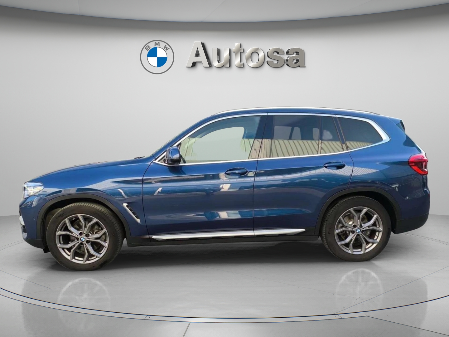 Fotos de BMW X3 xDrive20d color Azul. Año 2020. 140KW(190CV). Diésel. En concesionario Automóviles Oviedo S.A. de Asturias