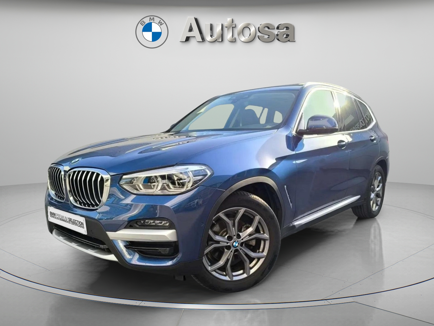 Fotos de BMW X3 xDrive20d color Azul. Año 2020. 140KW(190CV). Diésel. En concesionario Automóviles Oviedo S.A. de Asturias