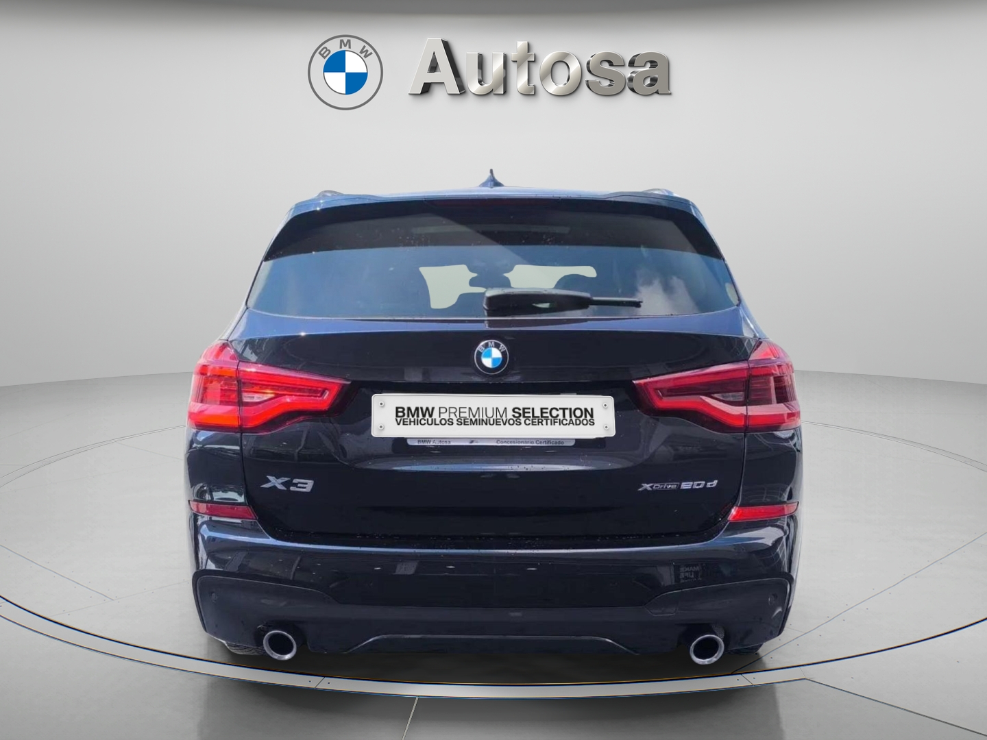 BMW X3 xDrive20d color Negro. Año 2021. 140KW(190CV). Diésel. En concesionario Automóviles Oviedo S.A. de Asturias