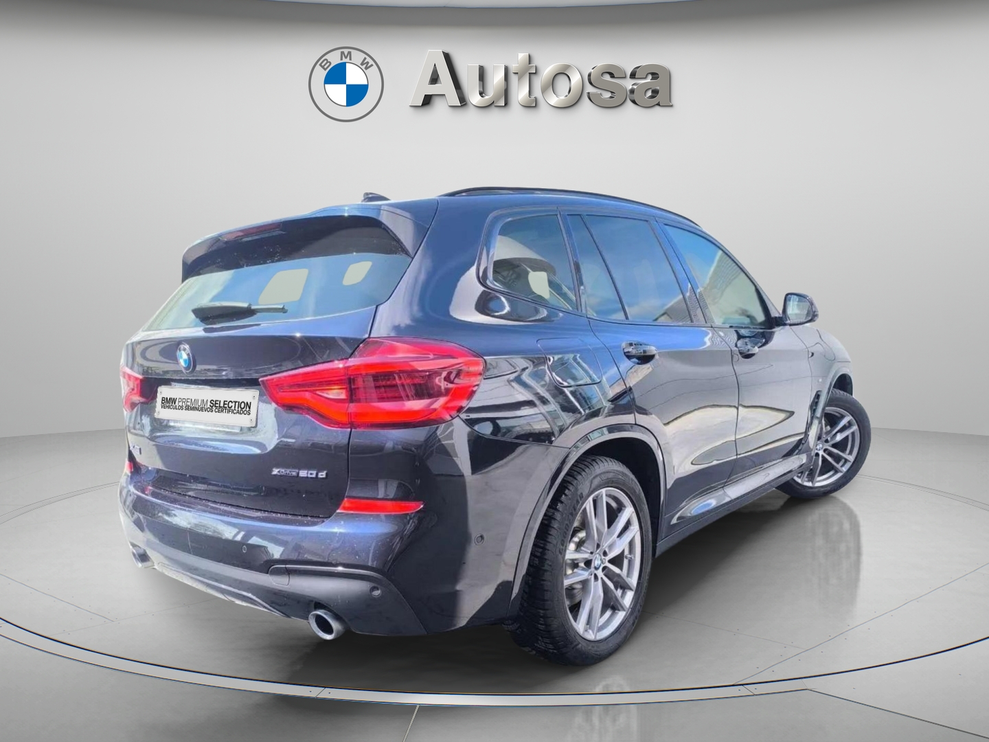 BMW X3 xDrive20d color Negro. Año 2021. 140KW(190CV). Diésel. En concesionario Automóviles Oviedo S.A. de Asturias