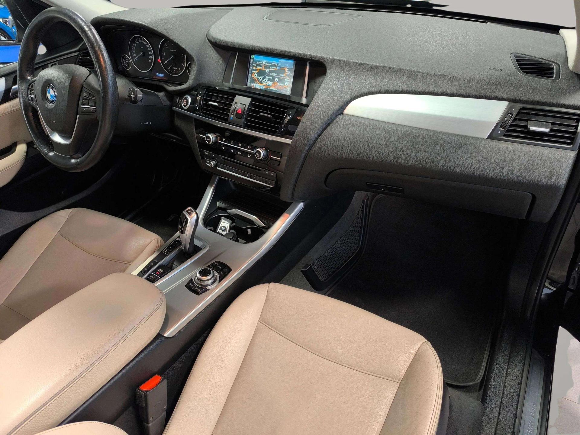 BMW X3 xDrive20d color Negro. Año 2017. 140KW(190CV). Diésel. En concesionario Automóviles Oviedo S.A. de Asturias