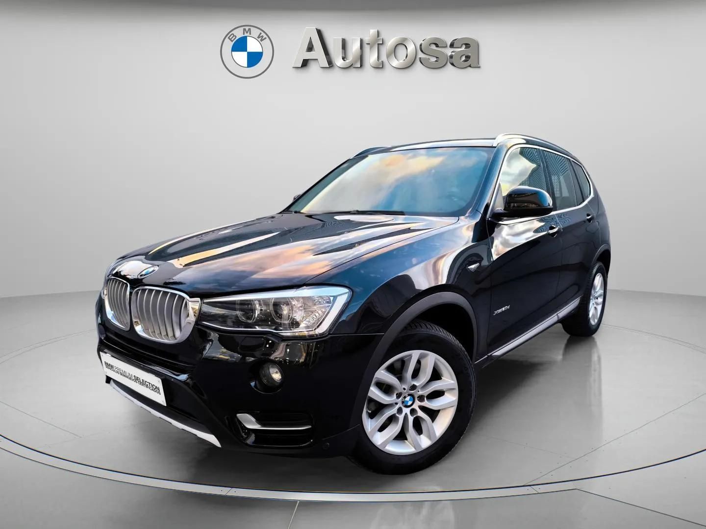 Fotos de BMW X3 xDrive20d color Negro. Año 2017. 140KW(190CV). Diésel. En concesionario Automóviles Oviedo S.A. de Asturias