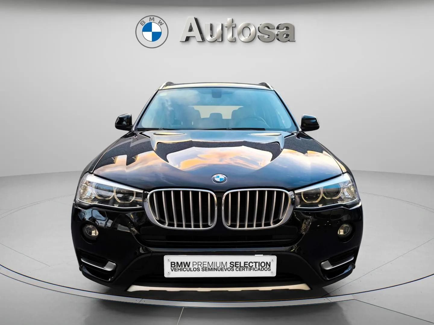 Fotos de BMW X3 xDrive20d color Negro. Año 2017. 140KW(190CV). Diésel. En concesionario Automóviles Oviedo S.A. de Asturias