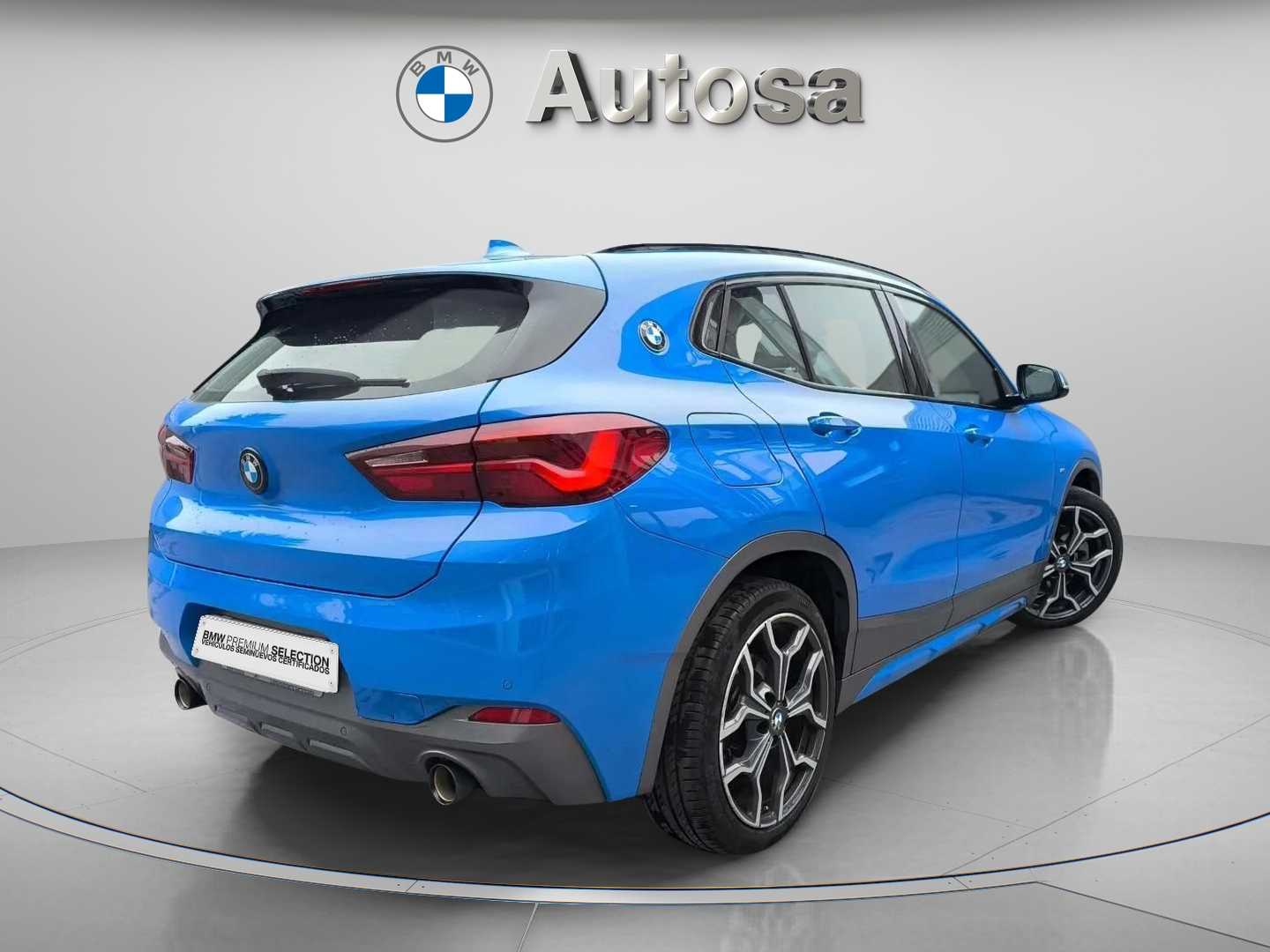 BMW X2 xDrive20d color Azul. Año 2021. 140KW(190CV). Diésel. En concesionario Automóviles Oviedo S.A. de Asturias