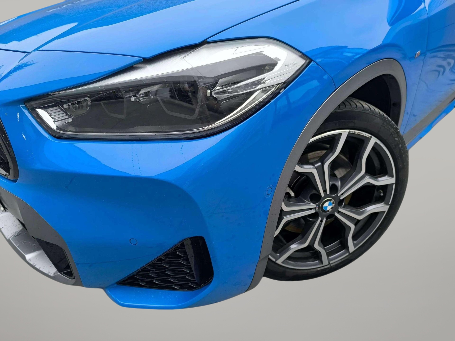 BMW X2 xDrive20d color Azul. Año 2021. 140KW(190CV). Diésel. En concesionario Automóviles Oviedo S.A. de Asturias
