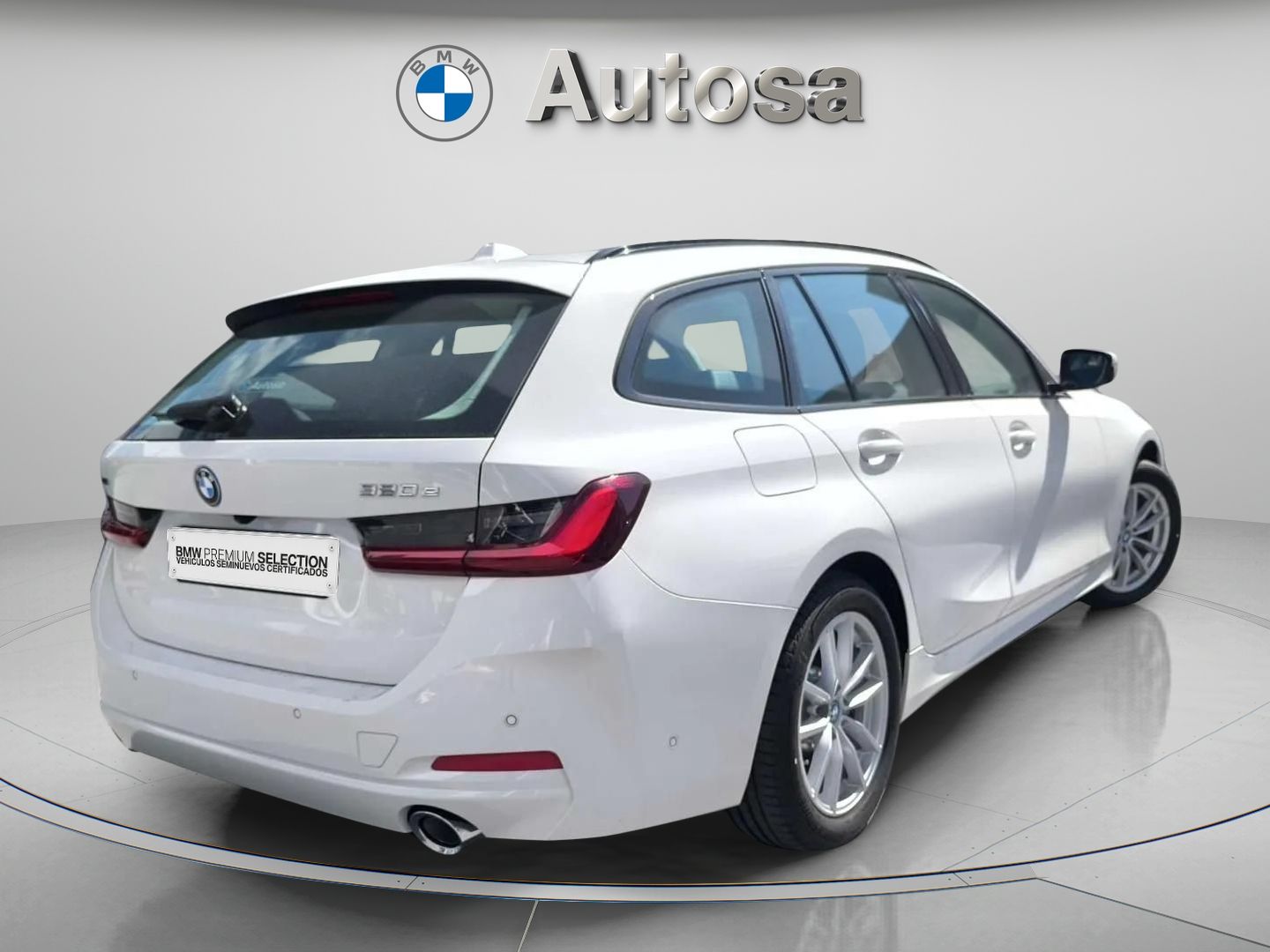 BMW Serie 3 320e Touring color Blanco. Año 2025. 150KW(204CV). Híbrido Electro/Gasolina. En concesionario Automóviles Oviedo S.A. de Asturias