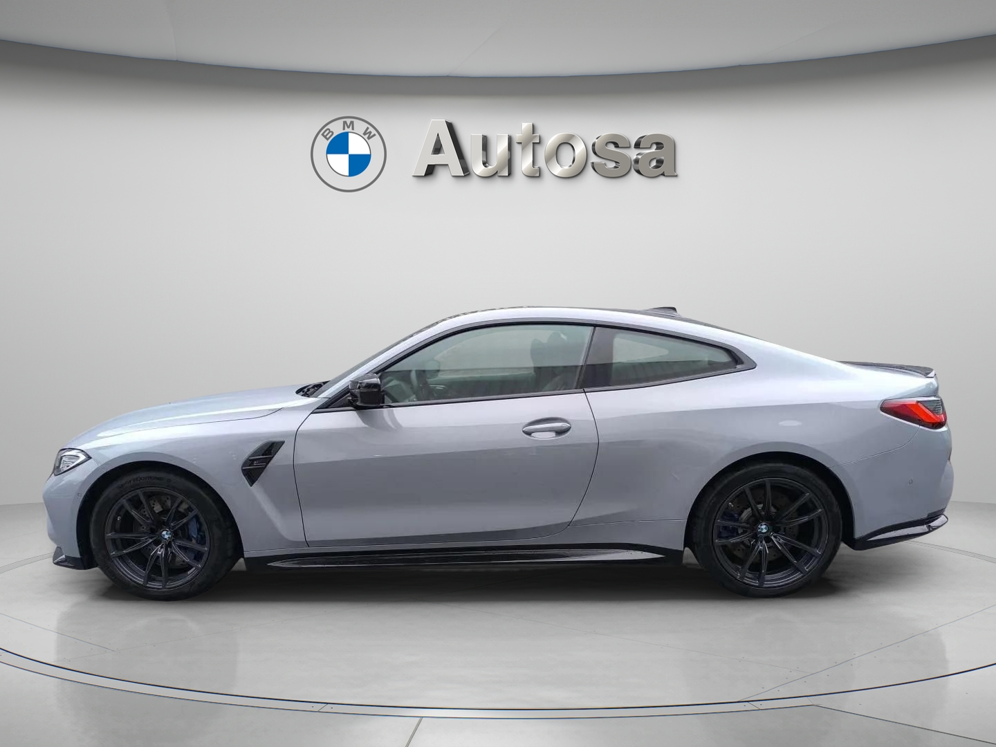 Fotos de BMW M M4 Coupe Competition color Gris. Año 2021. 375KW(510CV). Gasolina. En concesionario Automóviles Oviedo S.A. de Asturias