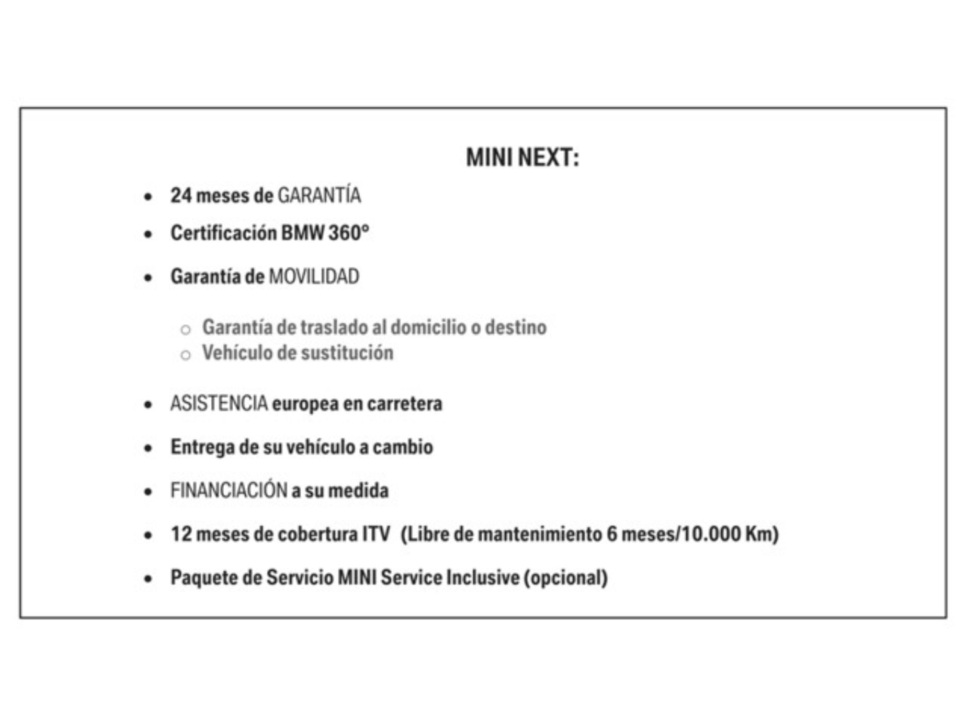 MINI MINI 5 Puertas Cooper 100 kW (136 CV)