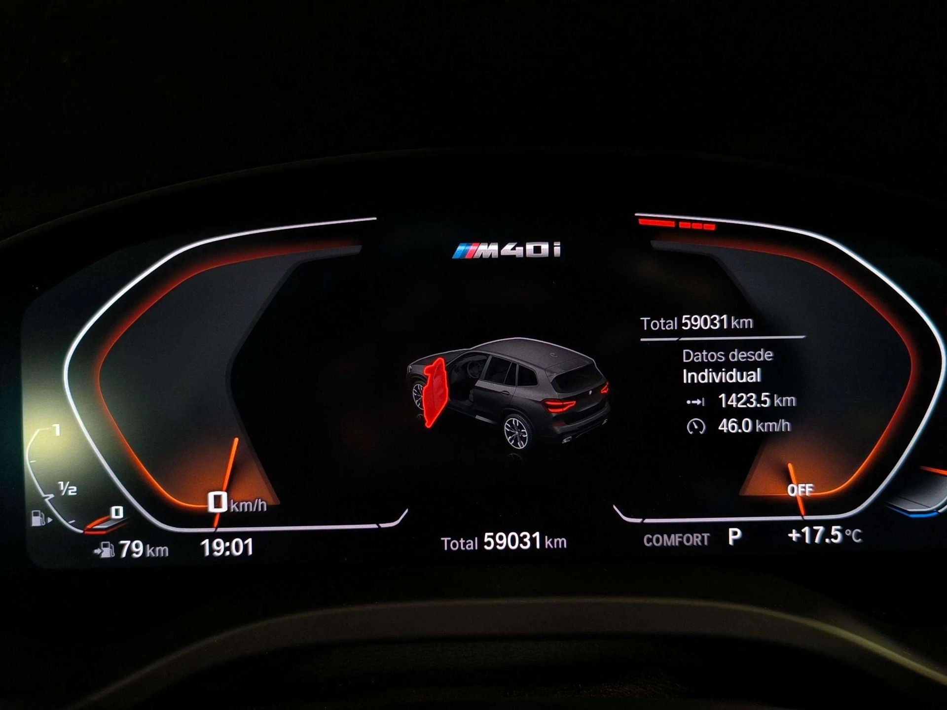 BMW X3 M40i color Negro. Año 2020. 260KW(354CV). Gasolina. En concesionario Automóviles Oviedo S.A. de Asturias