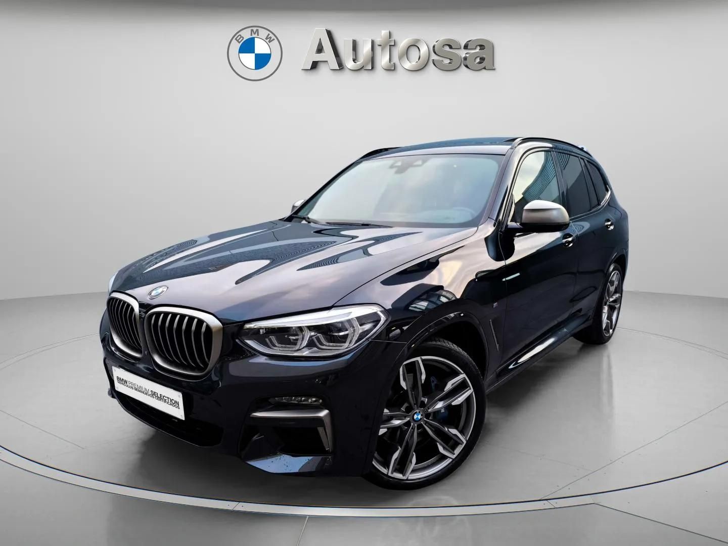 Fotos de BMW X3 M40i color Negro. Año 2020. 260KW(354CV). Gasolina. En concesionario Automóviles Oviedo S.A. de Asturias