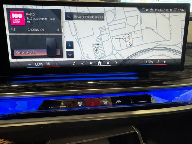 BMW i7 xDrive60 color Negro. Año 2024. 400KW(544CV). Eléctrico. En concesionario Quadis Munich (Terrassa) de Barcelona