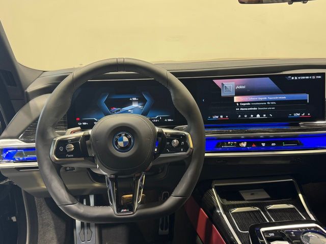 BMW i7 xDrive60 color Negro. Año 2024. 400KW(544CV). Eléctrico. En concesionario Quadis Munich (Terrassa) de Barcelona