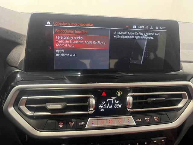 BMW X3 xDrive20d color Gris. Año 2022. 140KW(190CV). Diésel. En concesionario Quadis Munich (Manresa) de Barcelona