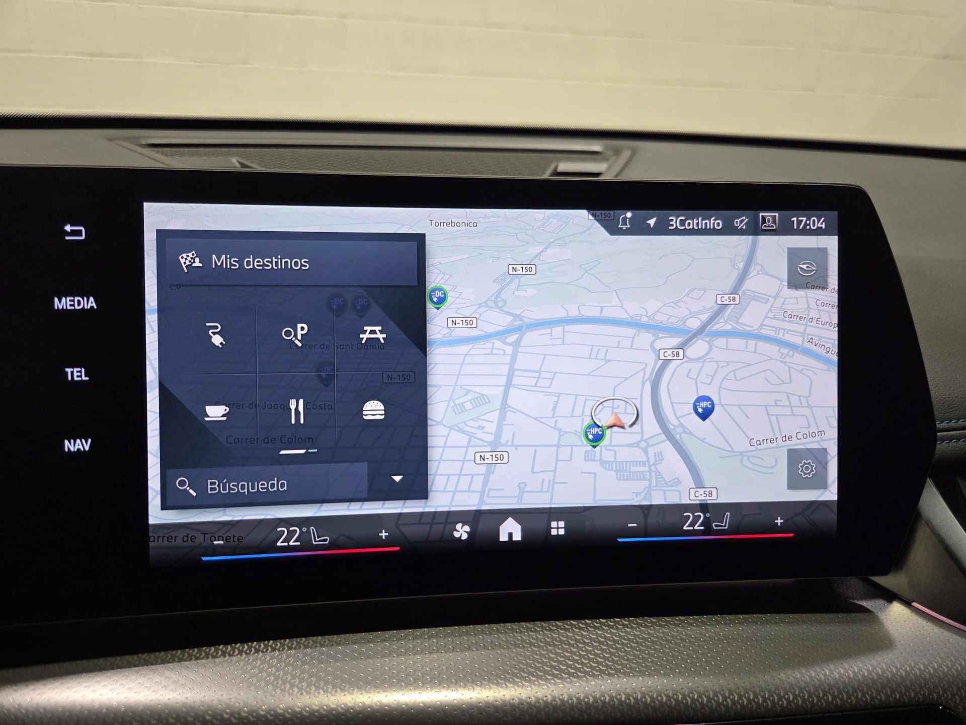 BMW iX1 xDrive30 color Negro. Año 2025. 230KW(313CV). Eléctrico. En concesionario Quadis Munich de Barcelona