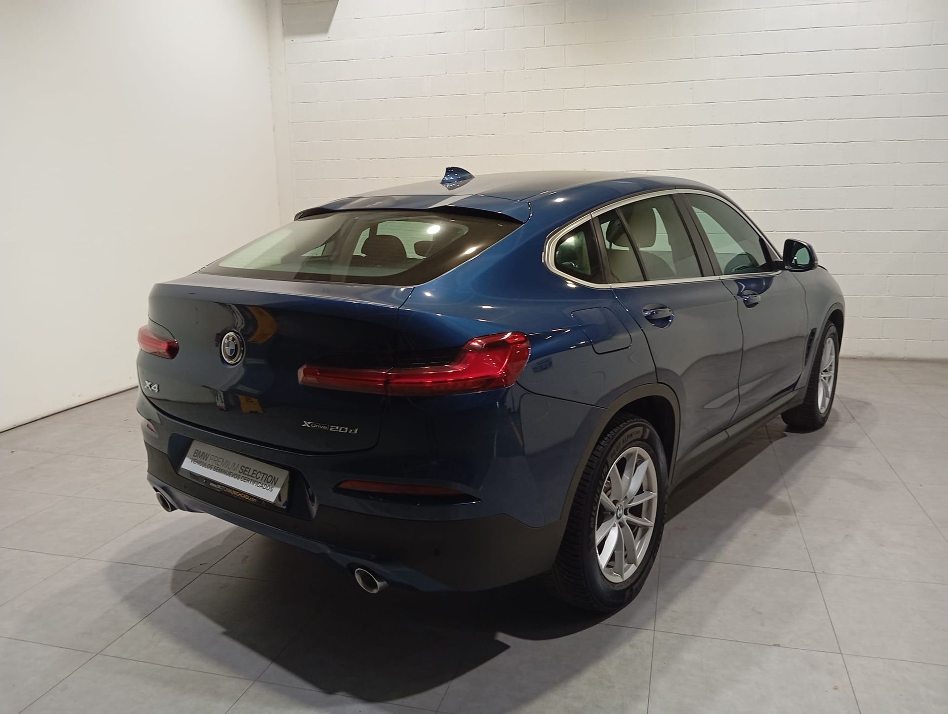 BMW X4 xDrive20d color Azul. Año 2021. 140KW(190CV). Diésel. En concesionario Quadis Munich de Barcelona
