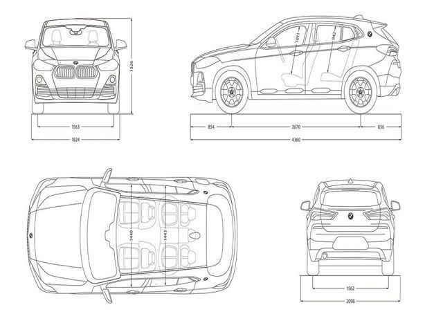 BMW X2 xDrive25e color Blanco. Año 2022. 162KW(220CV). Híbrido Electro/Gasolina. En concesionario TACO de Sta. C. Tenerife
