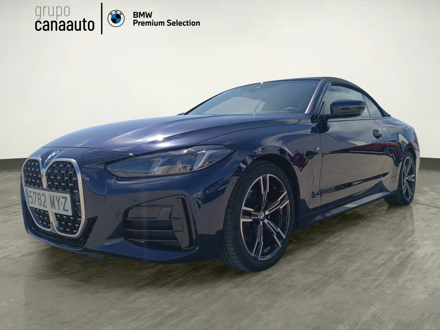 Fotos de BMW Serie 4 420i Cabrio color Azul. Año 2025. 135KW(184CV). Gasolina. En concesionario TACO de Sta. C. Tenerife