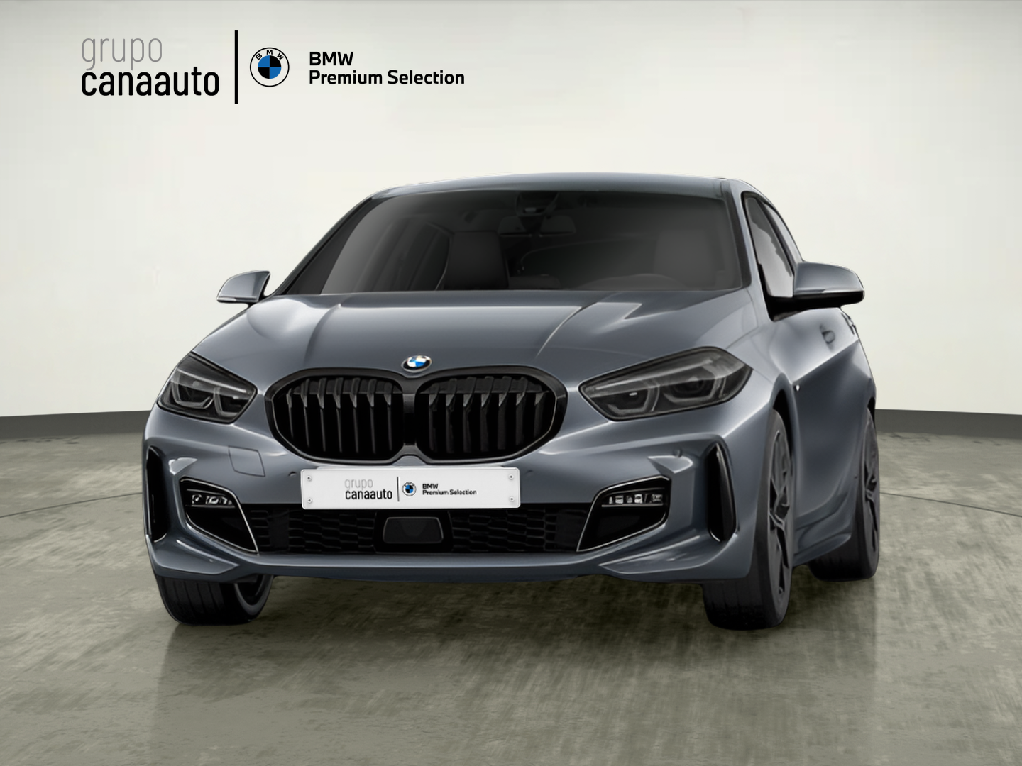 BMW Serie 1 118i color Gris. Año 2022. 103KW(140CV). Gasolina. En concesionario TACO de Sta. C. Tenerife