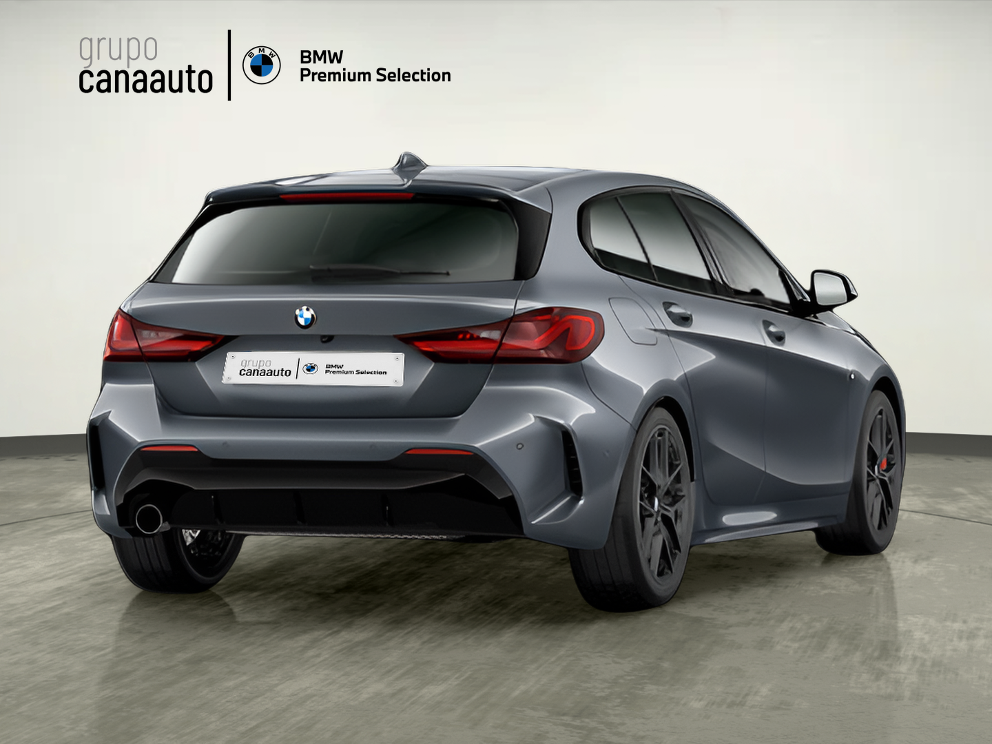 BMW Serie 1 118i color Gris. Año 2022. 103KW(140CV). Gasolina. En concesionario TACO de Sta. C. Tenerife