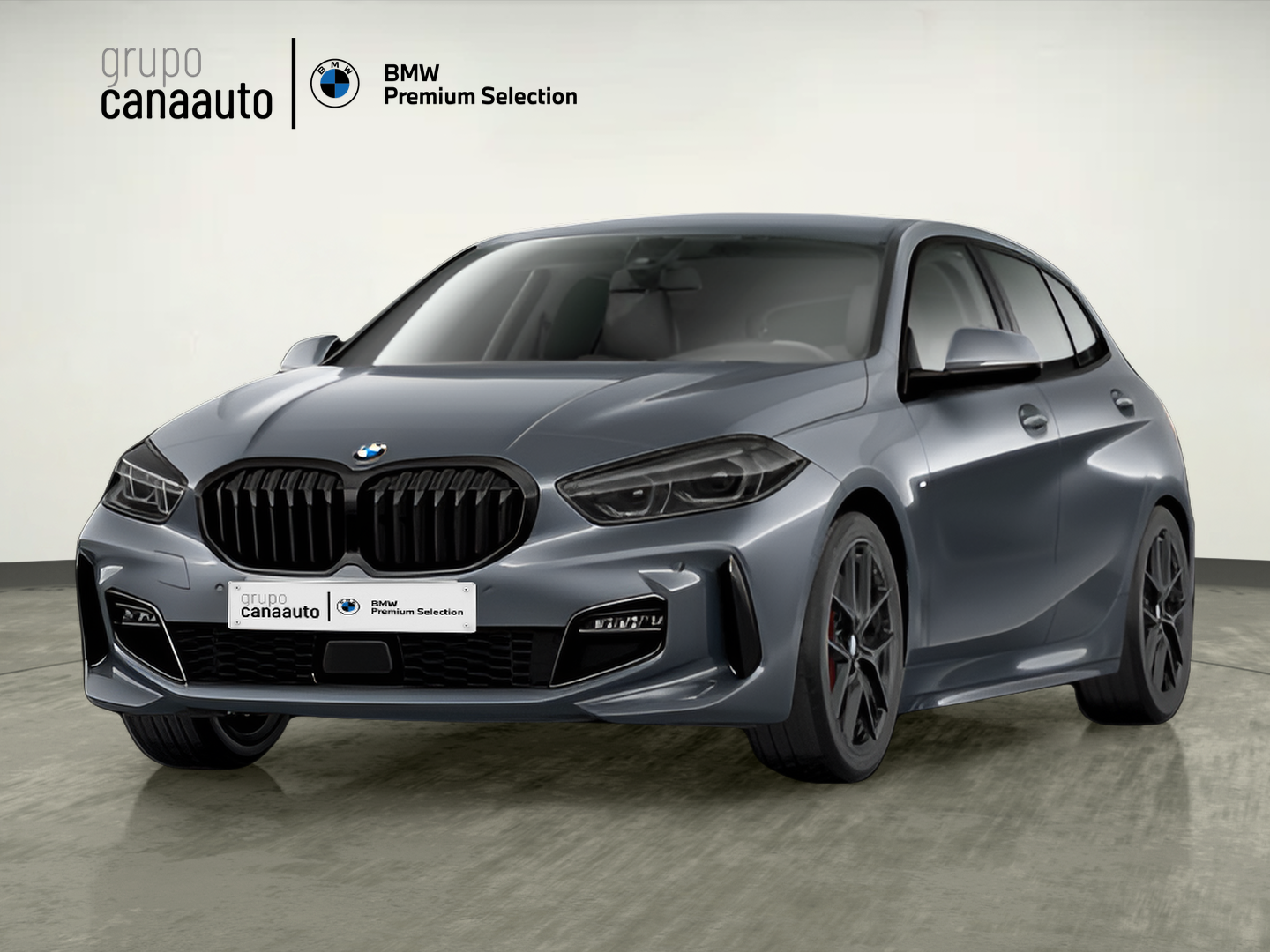 BMW Serie 1 118i color Gris. Año 2022. 103KW(140CV). Gasolina. En concesionario TACO de Sta. C. Tenerife