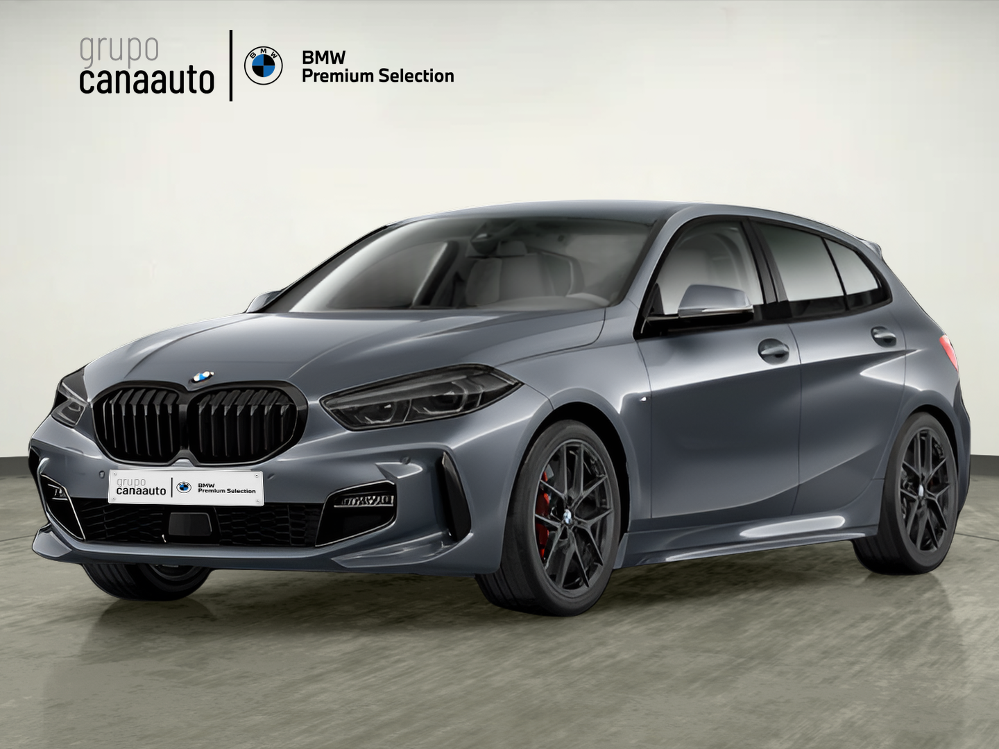 BMW Serie 1 118i color Gris. Año 2022. 103KW(140CV). Gasolina. En concesionario TACO de Sta. C. Tenerife