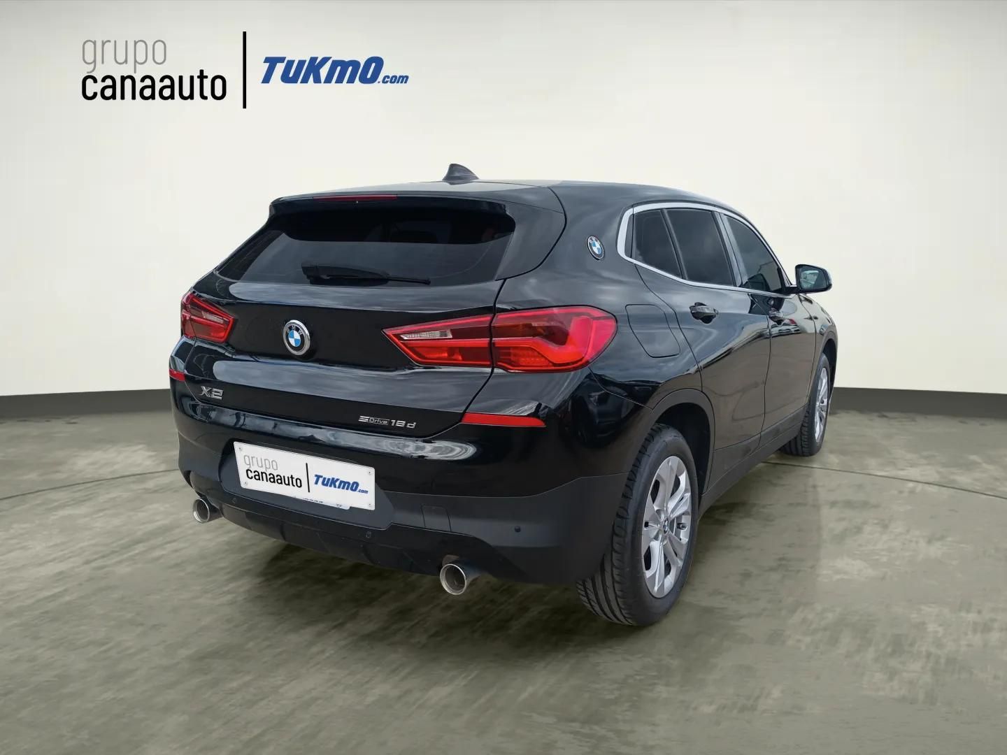 BMW X2 sDrive18d color Negro. Año 2018. 110KW(150CV). Diésel. En concesionario TACO de Sta. C. Tenerife