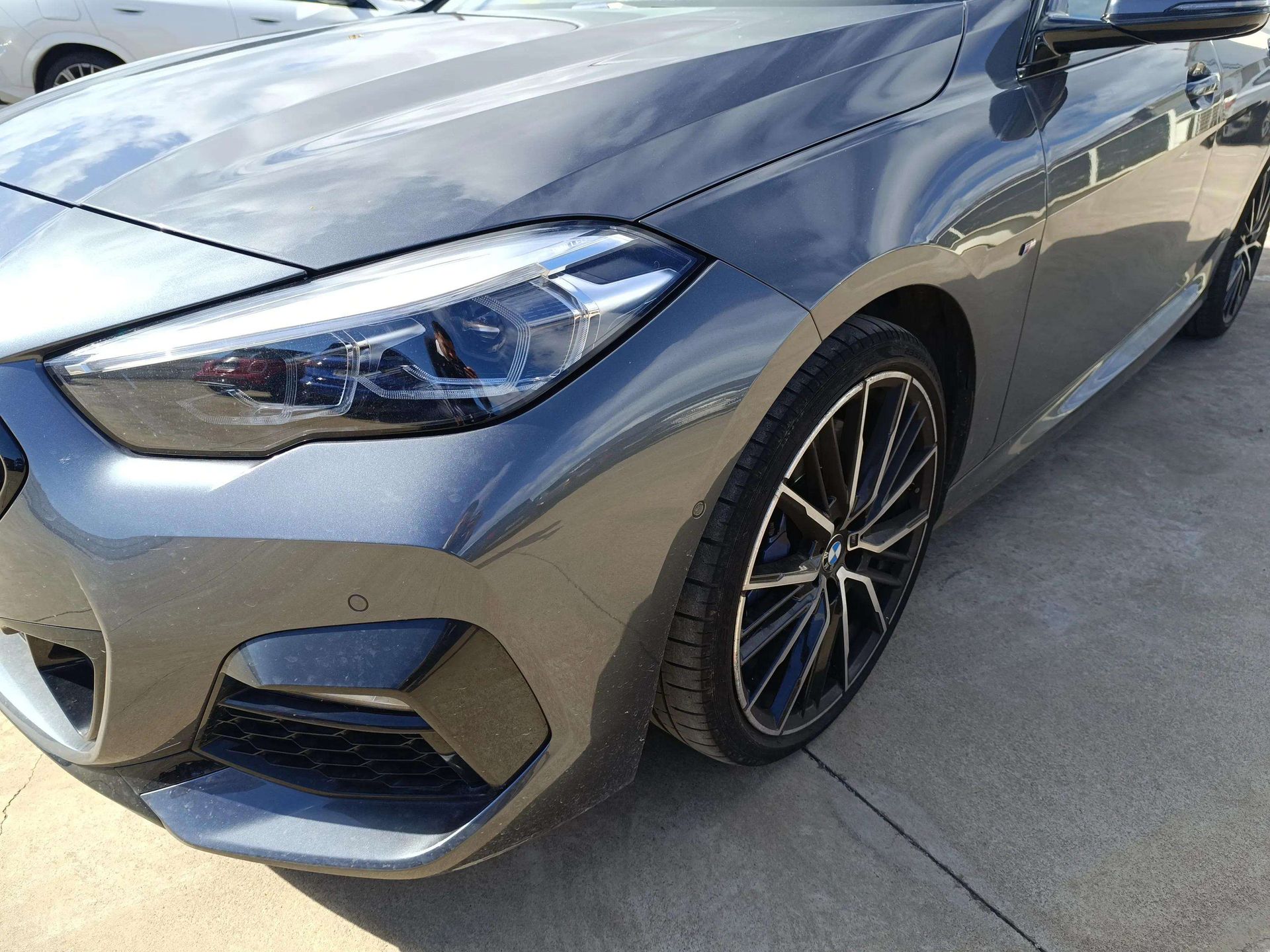 BMW Serie 2 218i Gran Coupe color Gris. Año 2021. 103KW(140CV). Gasolina. En concesionario TACO de Sta. C. Tenerife